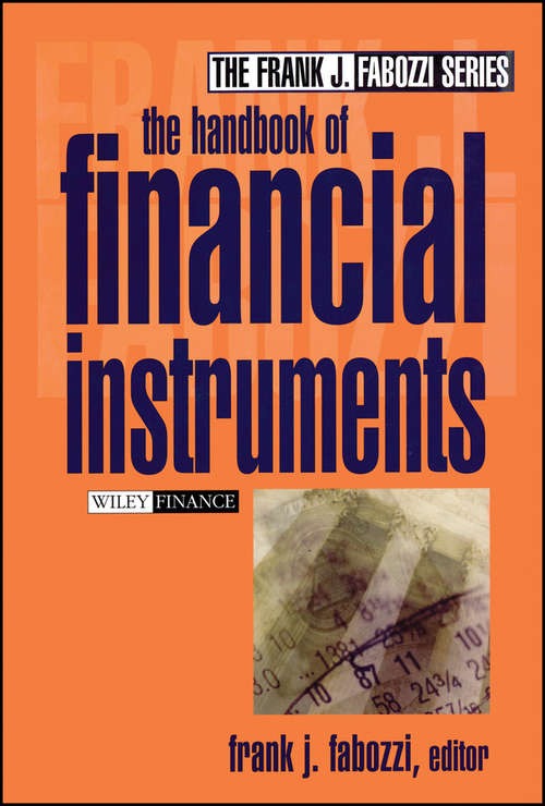 Book cover of The Handbook of Financial Instruments (Frank J. Fabozzi Series)