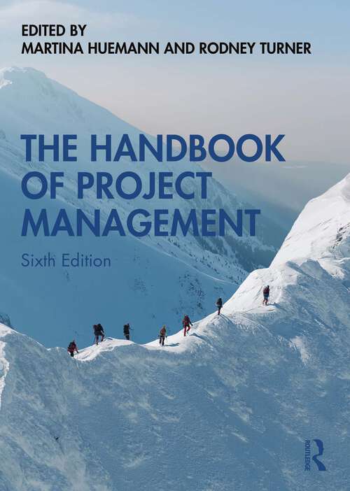 Book cover of The Handbook of Project Management