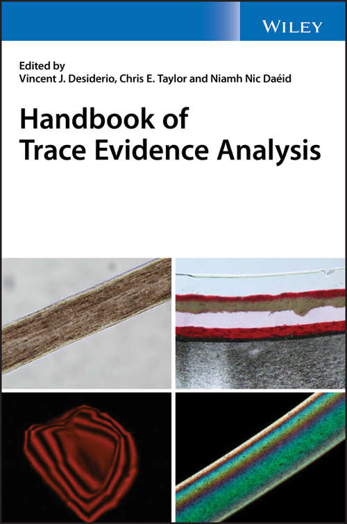 Book cover of Handbook of Trace Evidence Analysis