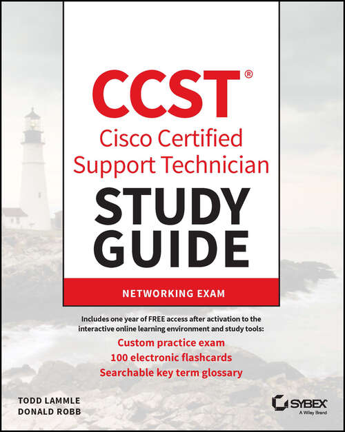 Book cover of CCST Cisco Certified Support Technician Study Guide: Networking Exam