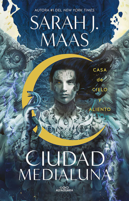 Book cover of Casa de cielo y aliento (Ciudad Medialuna: Volumen 2)