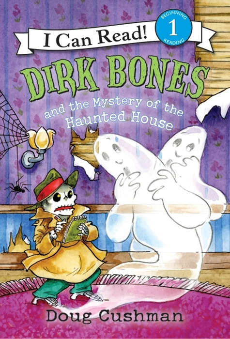 Book cover of Dirk Bones and the Mystery of the Haunted House (I Can Read Level 1)