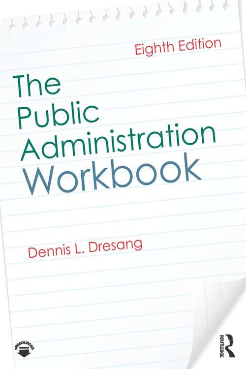 Book cover of The Public Administration Workbook (8)