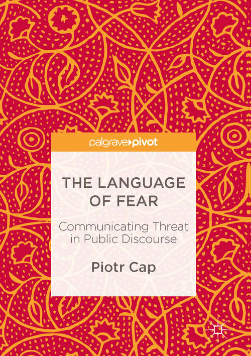 Book cover of The Language of Fear