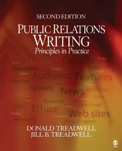 Book cover of Public Relations Writing: Principles in Practice