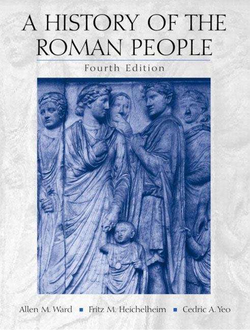 Book cover of A History of the Roman People