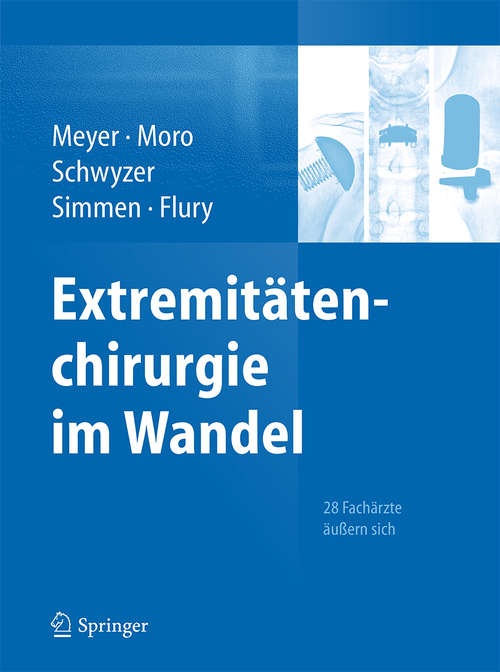 Book cover of Extremitätenchirurgie im Wandel