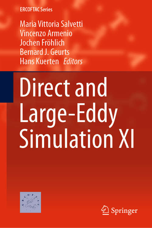 Book cover of Direct and Large-Eddy Simulation XI (ERCOFTAC #25)