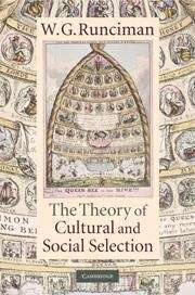 Book cover of The Theory of Cultural and Social Selection