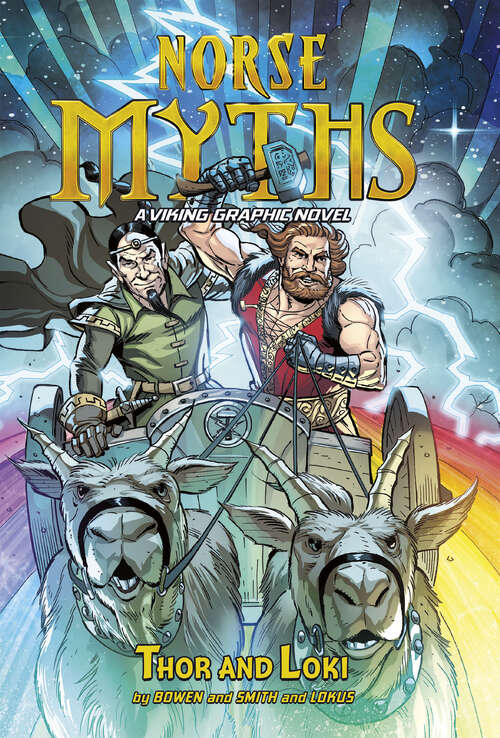 Book cover of Thor and Loki (Norse Myths: A Viking Graphic Novel Ser.)