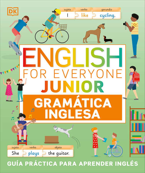 Book cover of English for Everyone Junior  Gramática inglesa (DK English for Everyone Junior)