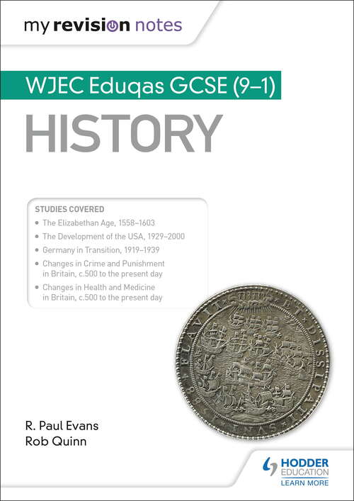 Book cover of My Revision Notes: WJEC Eduqas GCSE (9-1) History (My Revision Notes)
