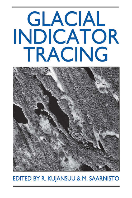 Book cover of Glacial Indicator Tracing