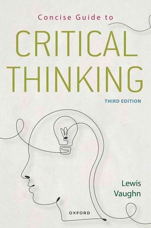 Book cover of Concise Guide to Critical Thinking (Third Edition)