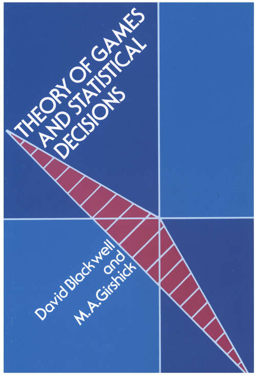 Book cover of Theory of Games and Statistical Decisions (Dover Books on Mathematics)