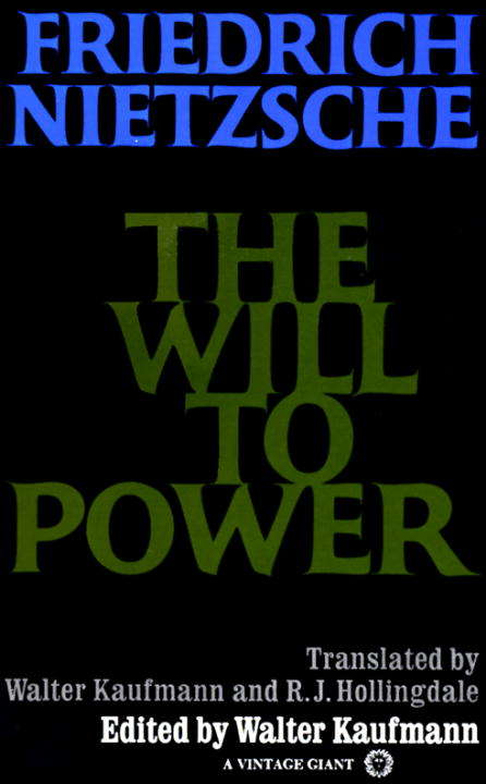 Book cover of The Will to Power