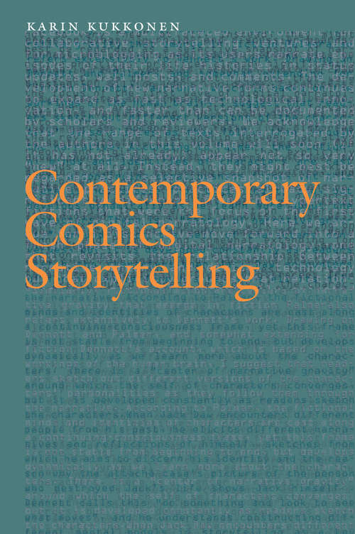 Book cover of Contemporary Comics Storytelling (Frontiers of Narrative)