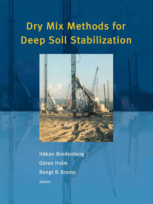 Book cover of Dry Mix Methods for Deep Soil Stabilization