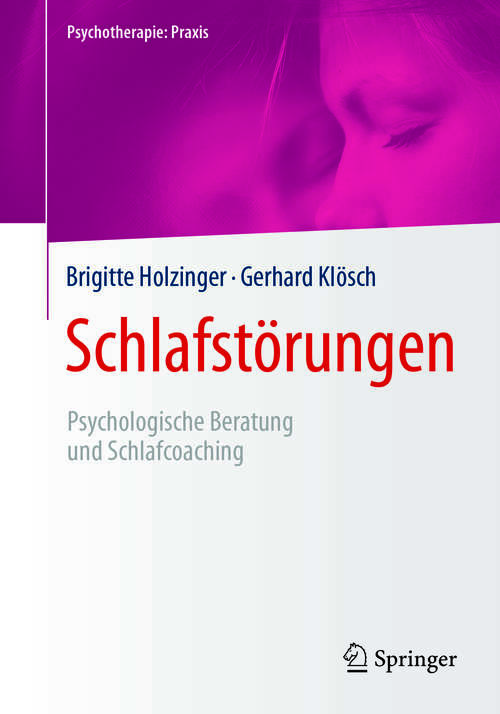 Book cover of Schlafstörungen