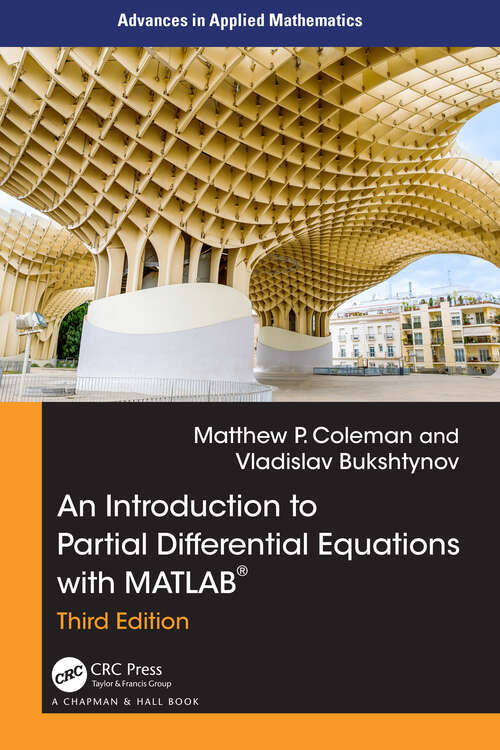 Book cover of An Introduction to Partial Differential Equations with MATLAB (2) (ISSN #27)