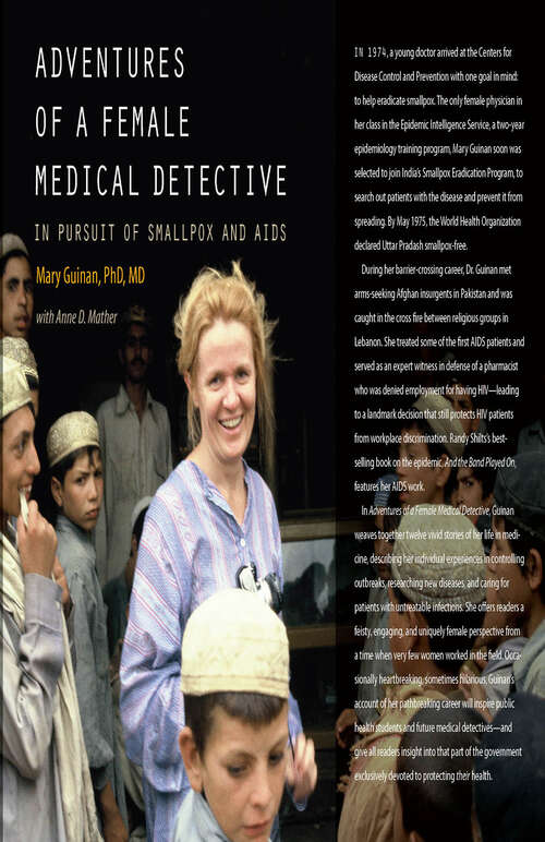 Book cover of Adventures of a Female Medical Detective: In Pursuit of Smallpox and AIDS