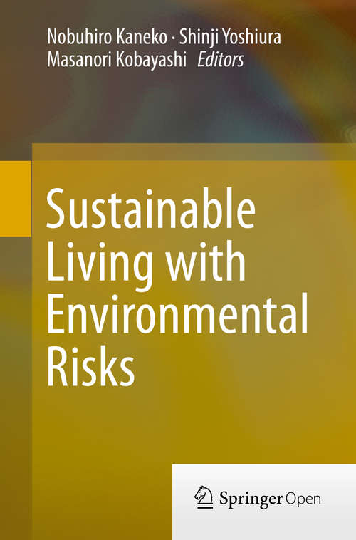 Book cover of Sustainable Living with Environmental Risks (2014)