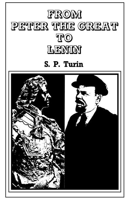 Book cover of From Peter the Great to Lenin Cb: History of Russian Labour Movement With Special Reference to Trade Unionism