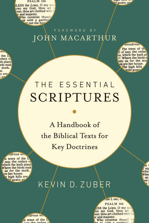 Book cover of The Essential Scriptures: A Handbook of the Biblical Texts for Key Doctrines