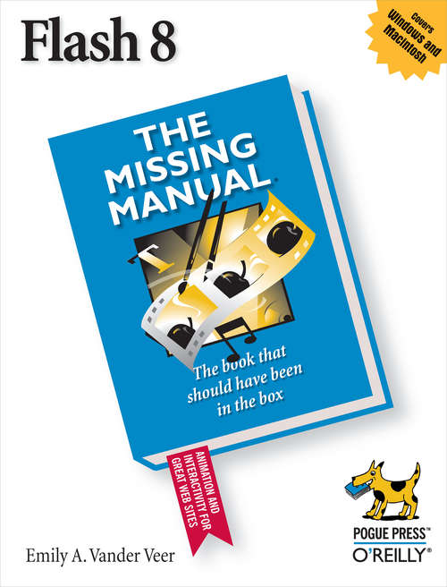 Book cover of Flash 8: The Missing Manual