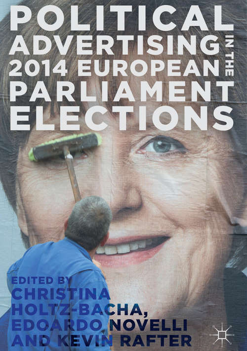 Book cover of Political Advertising in the 2014 European Parliament Elections