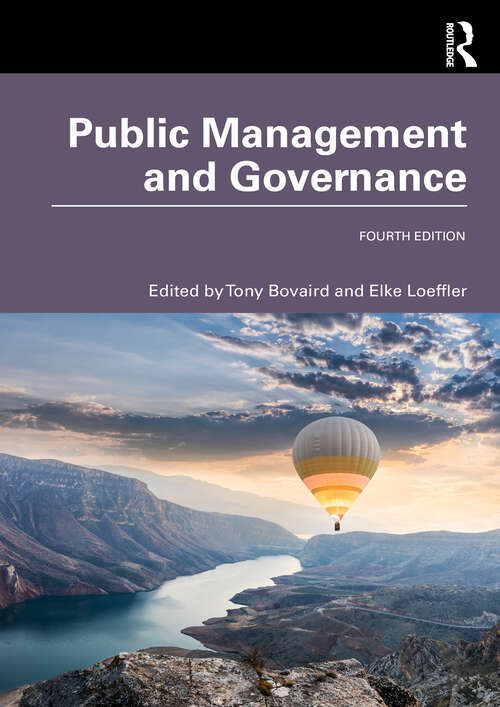 Book cover of Public Management and Governance