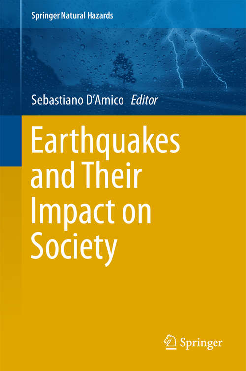 Book cover of Earthquakes and Their Impact on Society