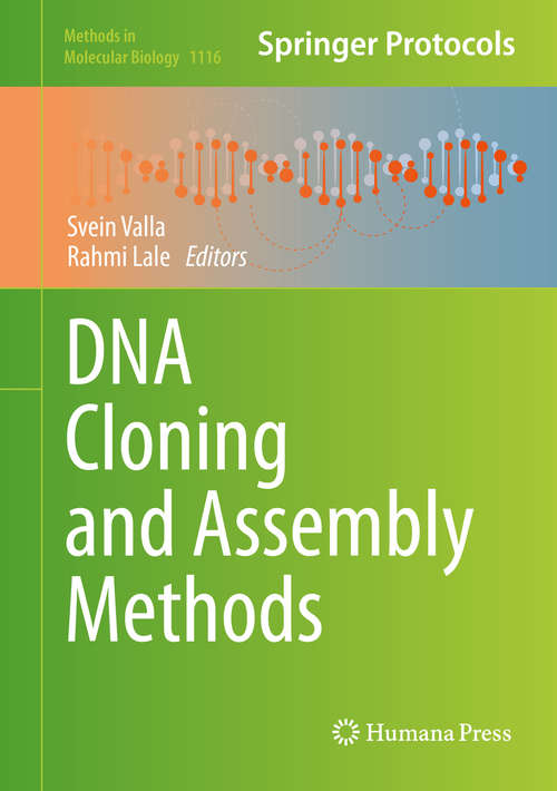 Book cover of DNA Cloning and Assembly Methods