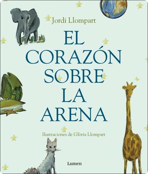 Book cover of El corazón sobre la arena