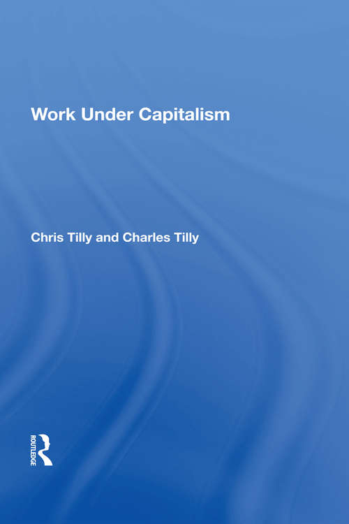 Book cover of Work Under Capitalism (New Perspectives In Sociology Ser.)
