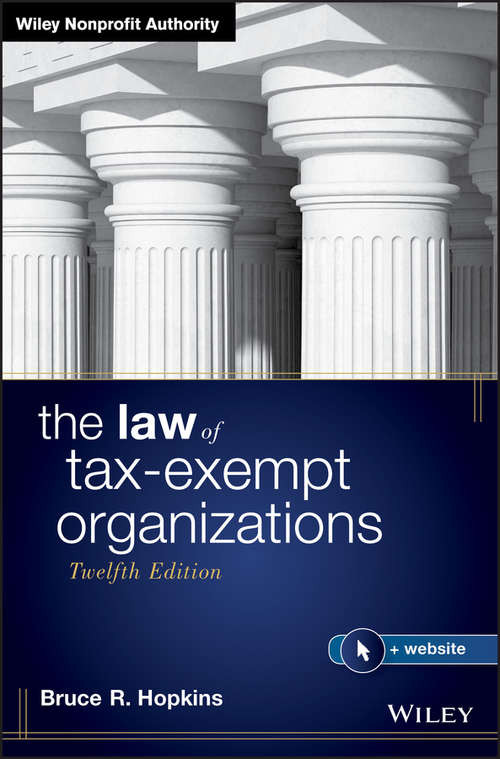 Book cover of The Law of Tax-Exempt Organizations: 2004 Cumulative Supplement (12) (Wiley Nonprofit Authority)