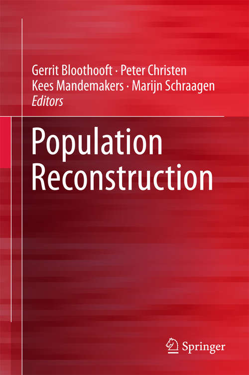 Book cover of Population Reconstruction