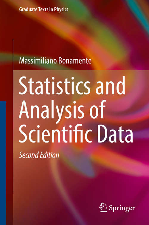 Book cover of Statistics and Analysis of Scientific Data
