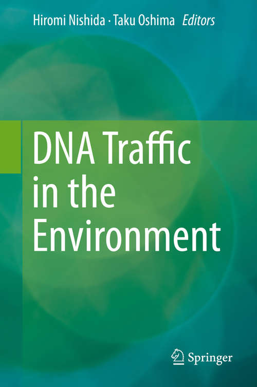 Book cover of DNA Traffic in the Environment (1st ed. 2019)