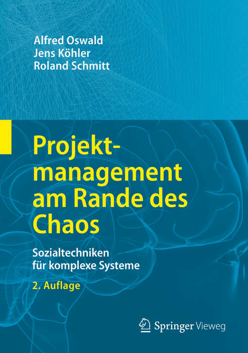 Book cover of Projektmanagement am Rande des Chaos