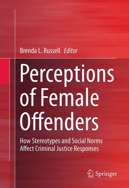 Book cover of Perceptions of Female Offenders