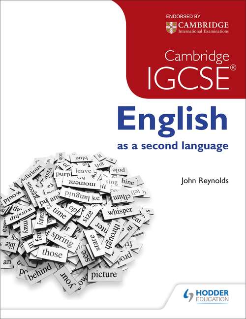 Book cover of Cambridge IGCSE English as a second language (2)