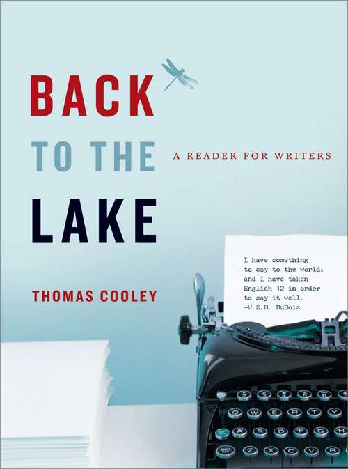 Book cover of Back to the Lake