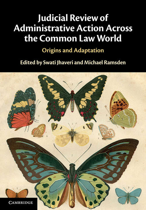 Book cover of Judicial Review of Administrative Action Across the Common Law World: Origins and Adaptation