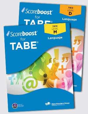 Book cover of Scoreboost for TABE Level D Language