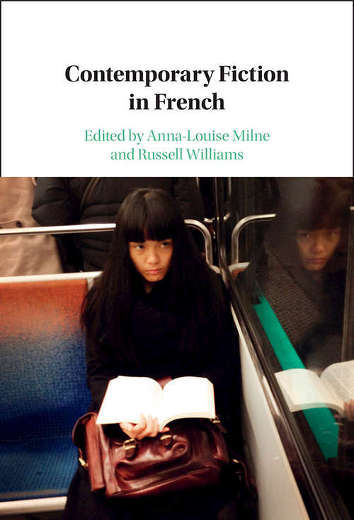 Book cover of Contemporary Fiction in French