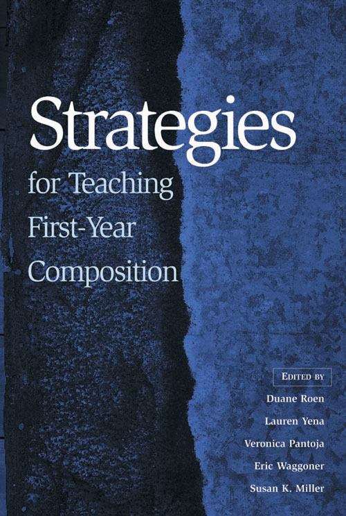 Book cover of Strategies for Teaching First-Year Composition