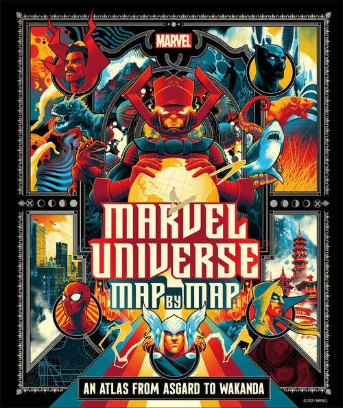 Book cover of Marvel Universe Map By Map