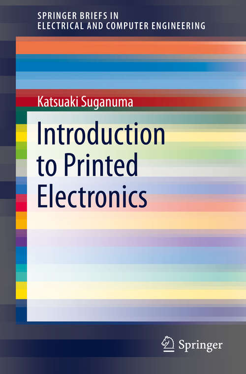 Book cover of Introduction to Printed Electronics