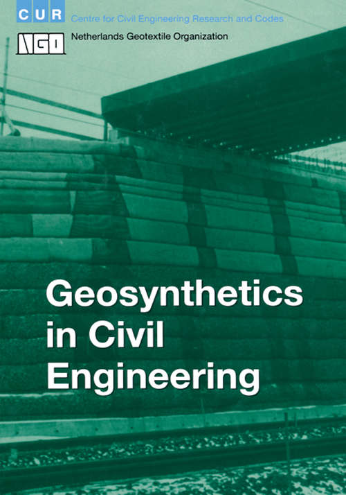 Book cover of Geosynthetics in Civil Engineering